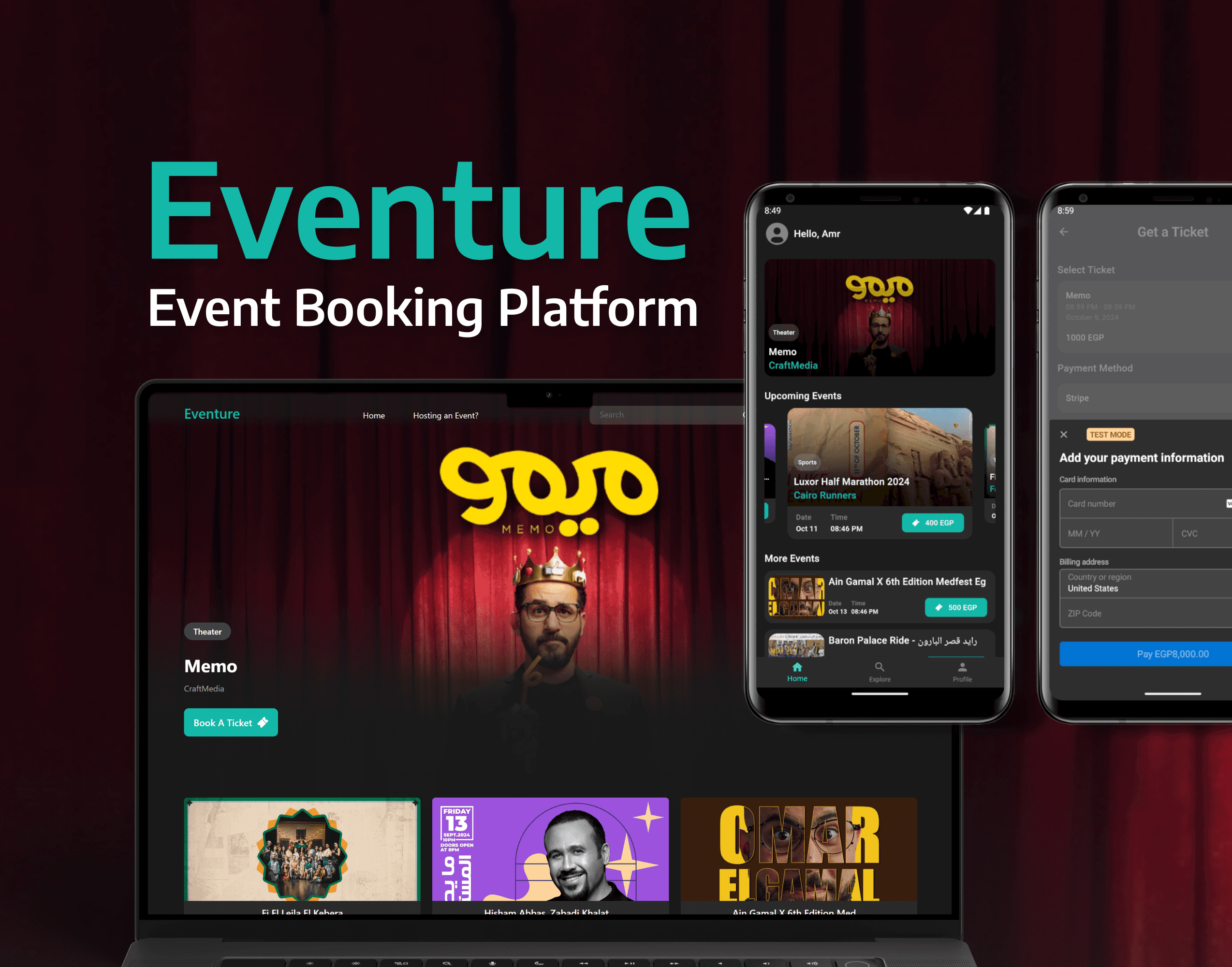 Eventure - Events Platform
